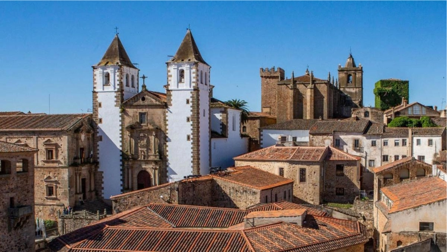 Vista panorámica de la Ciudad Monumental de Cáceres