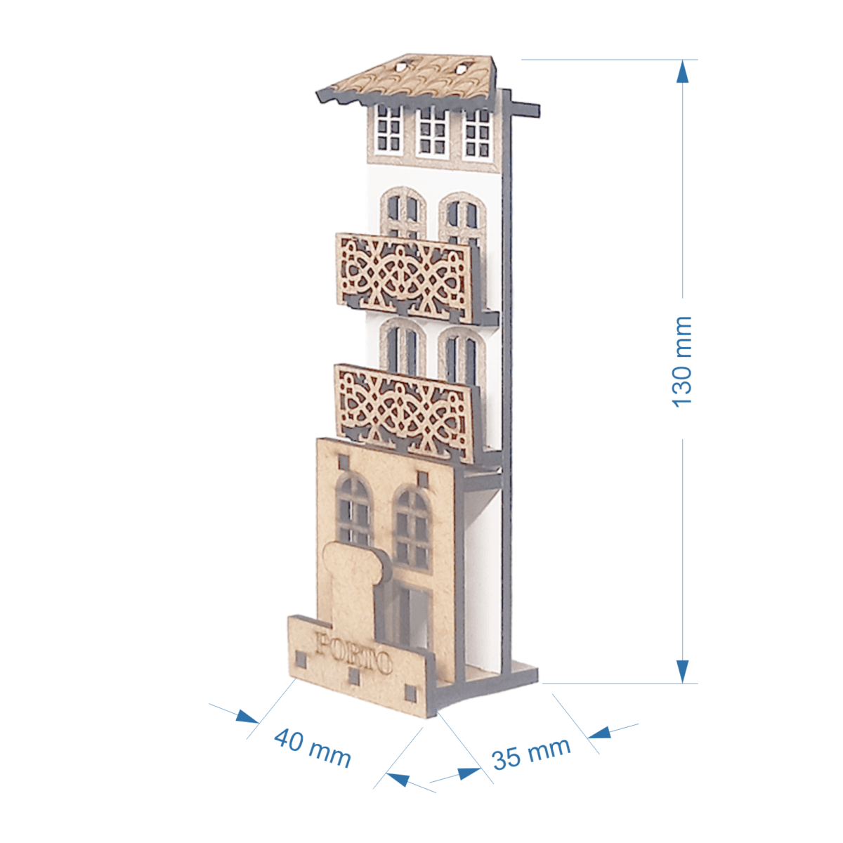 Casa típica de Oporto. Artimadera