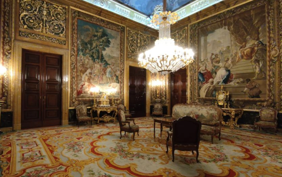 Salón de tapices. Palacio Real de Madrid