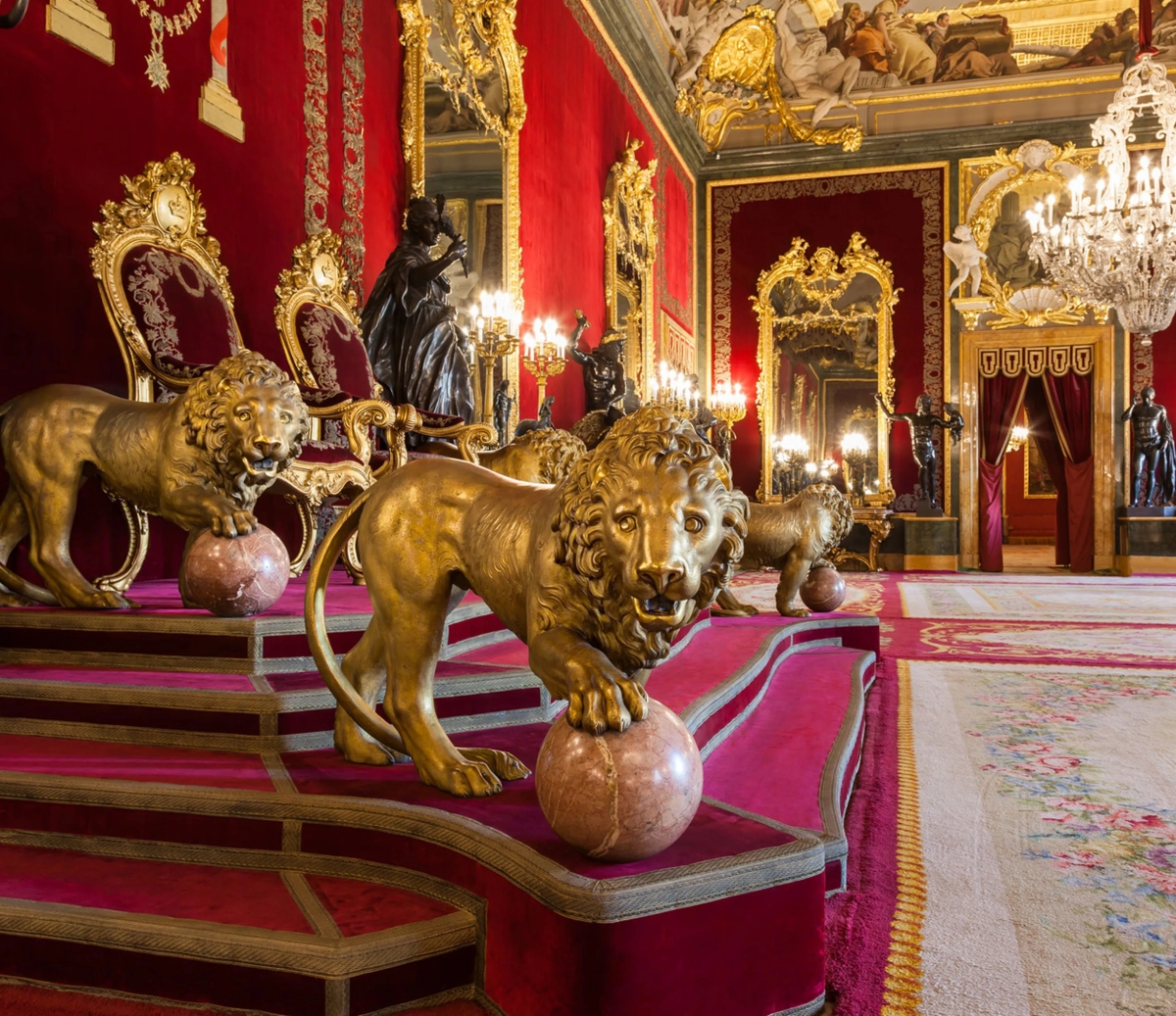 Sala del trono. Palacio Real de Madrid