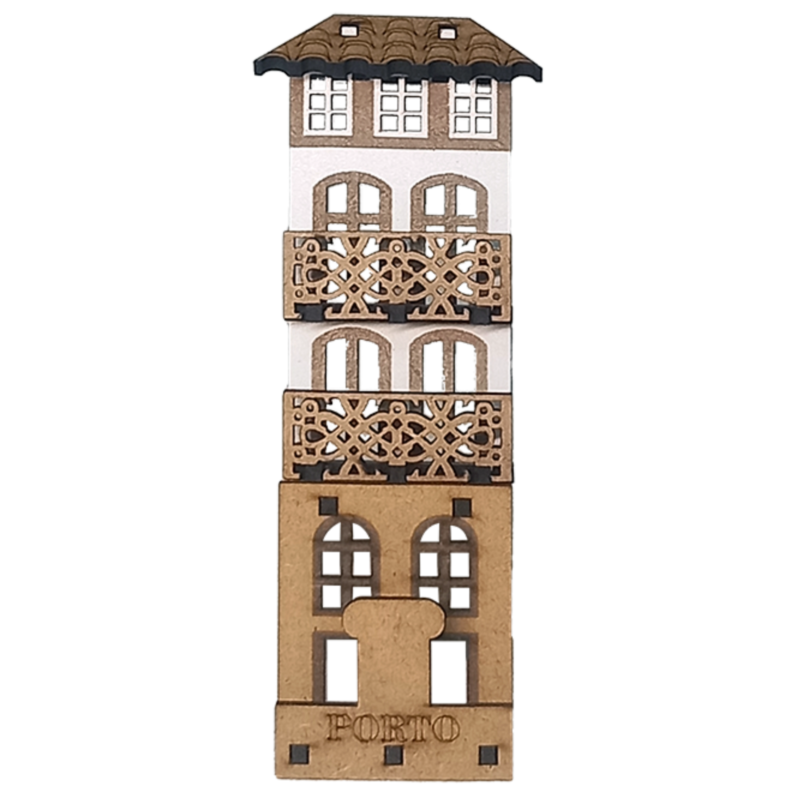 Oporto. Casa típica del puerto