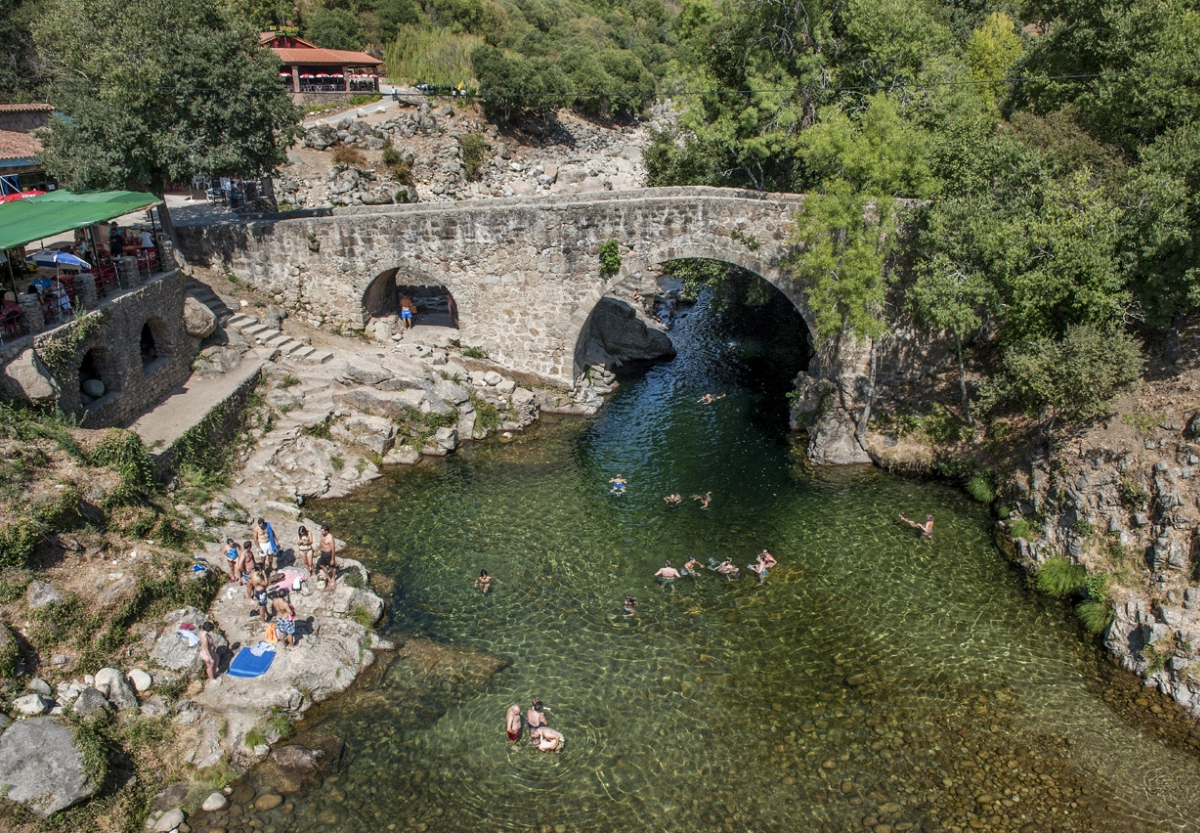 Garganta de Cuartos. Cáceres