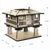 Maqueta de Madera Horreo Asturiano, maqueta de casita de madera