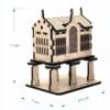 Maqueta de Madera Horreo Gallego