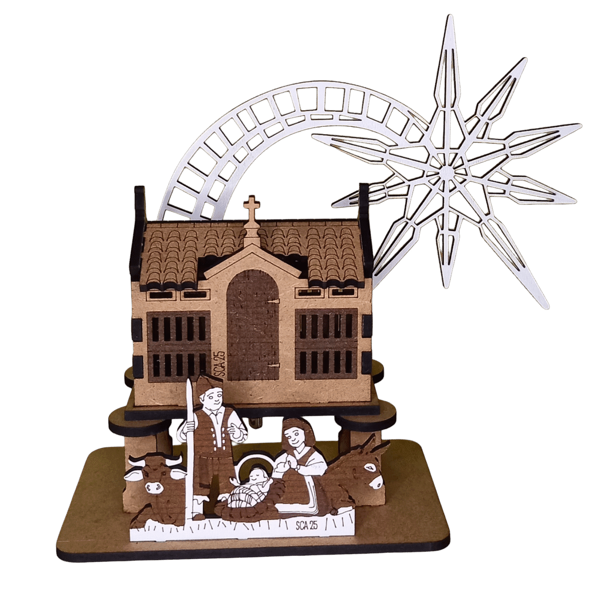 Portal de Belen_Horreo gallego_frontal