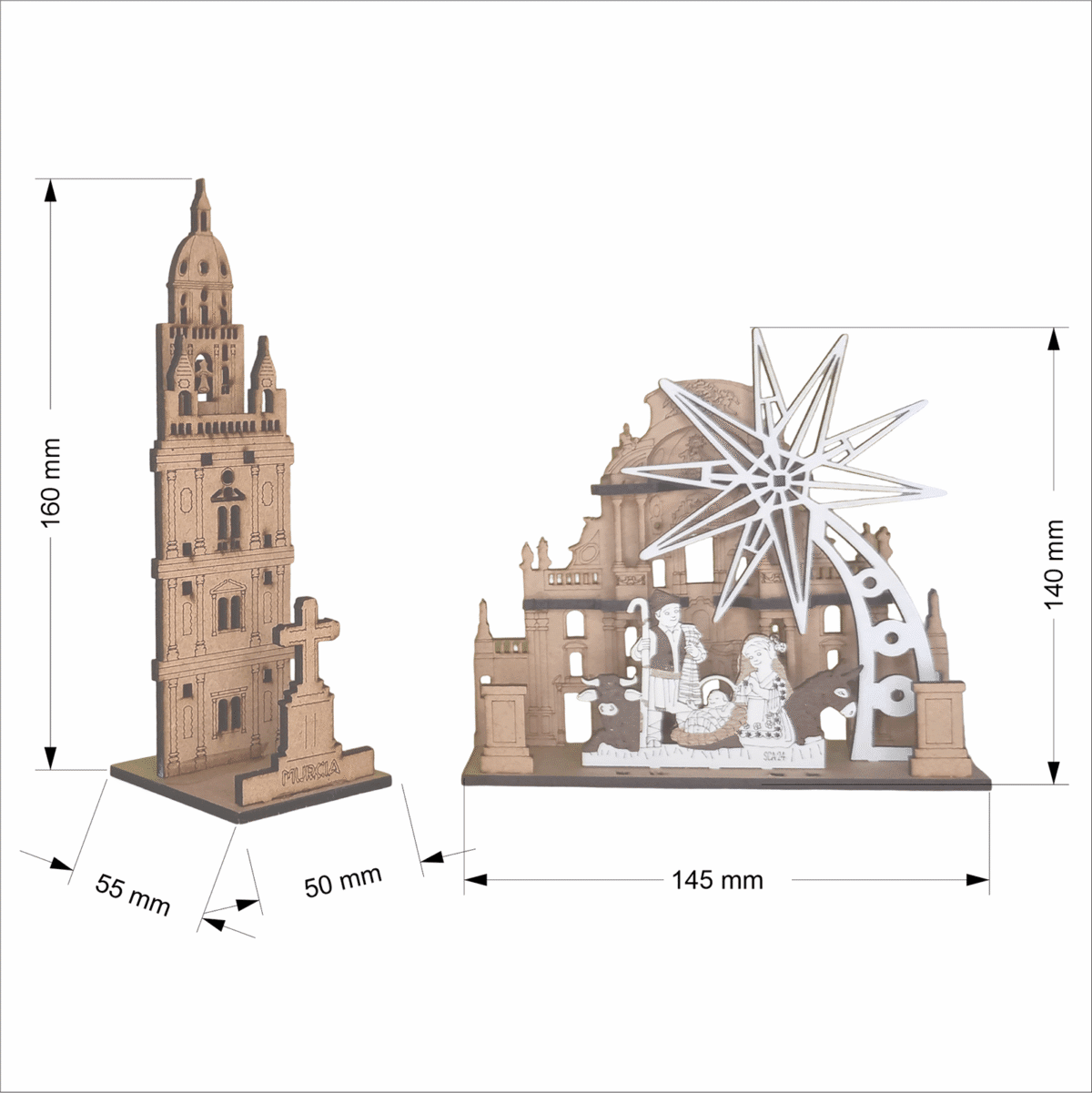 Portal de Belen_Catedral Murcia_medidas